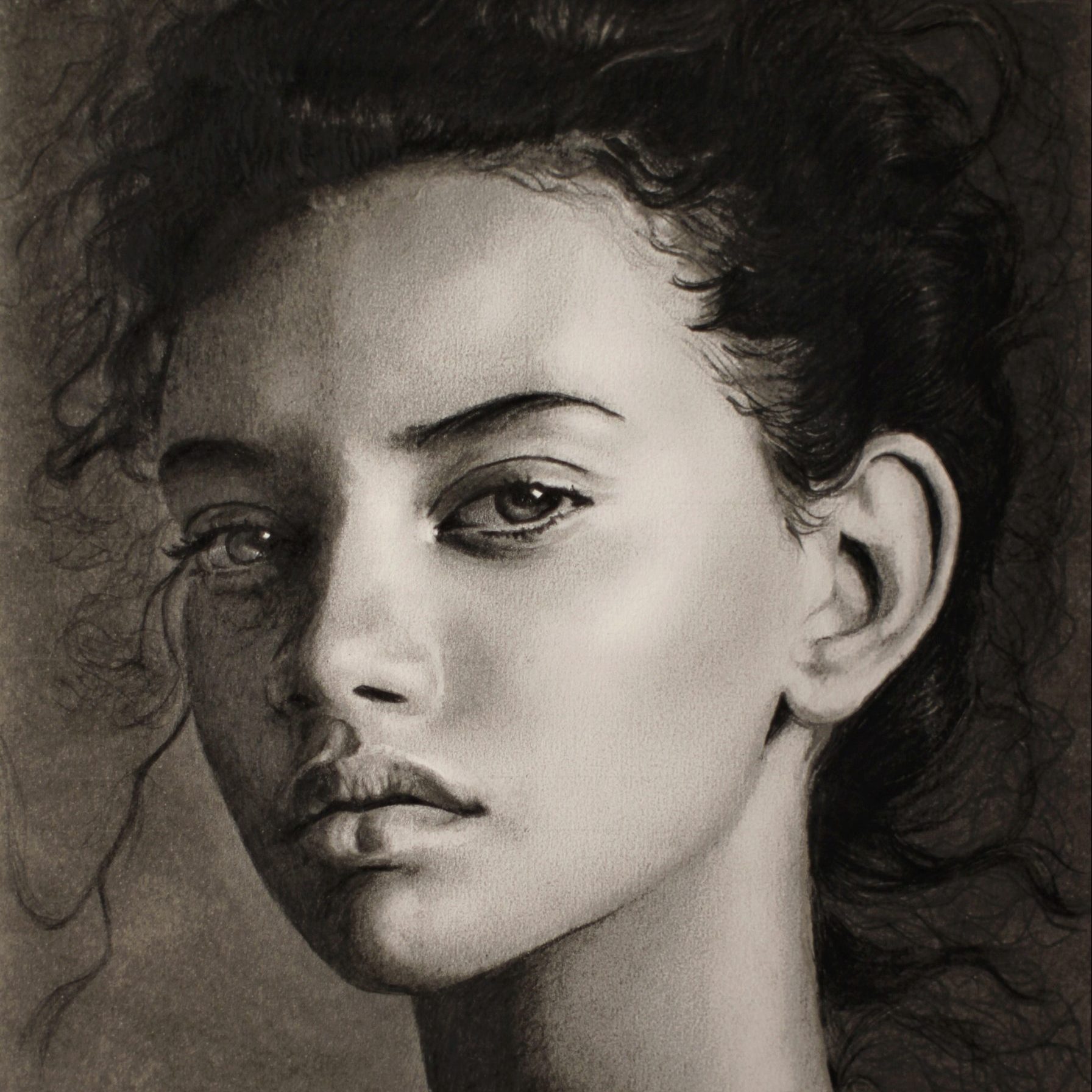 retratos con fondo artístico, ile ilgili görsel